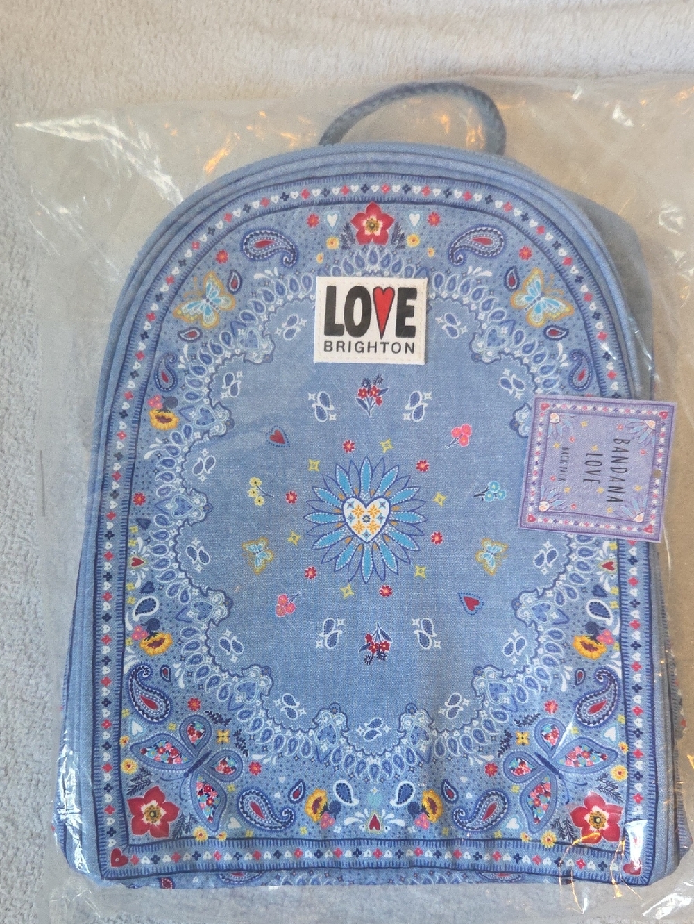 Brighton Bandana Love Backpack